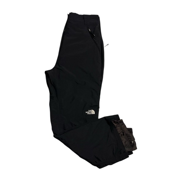 The North Face Hyvent Black Insulated Snow Ski Snowboard Nylon Pants Women's XL - Picture 1 of 15